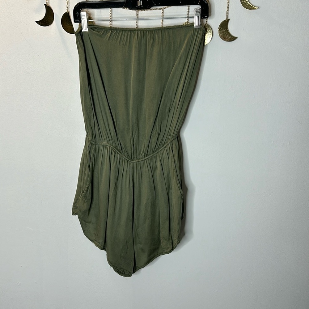 Tube top romper OS